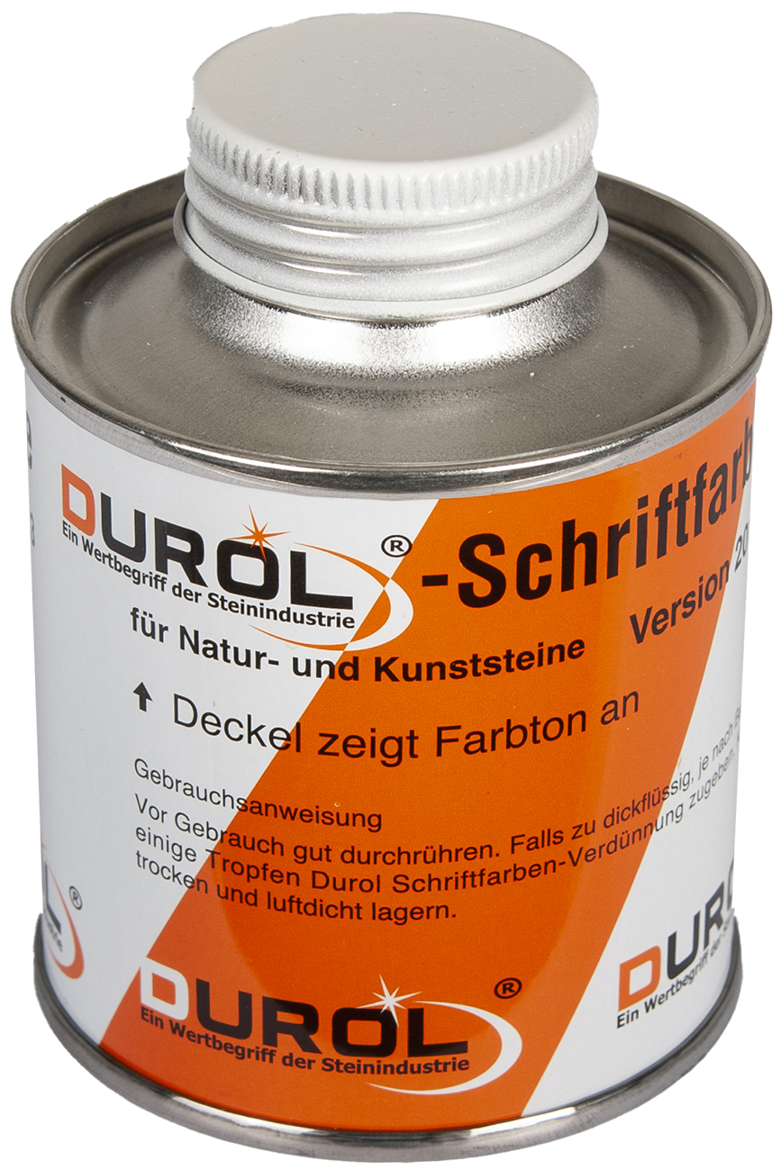 Durol Schriftfarbe 100 ml | Weiß Durol Schriftfarbe 100 ml | Weiß