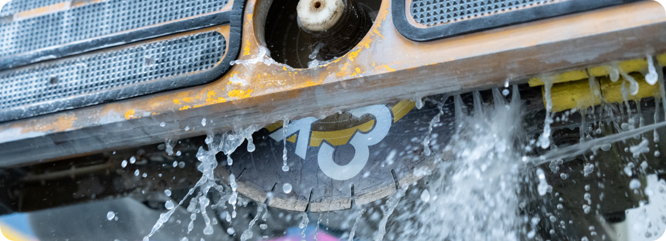 Diarex by König - Trennscheibe X3 im Einsatz