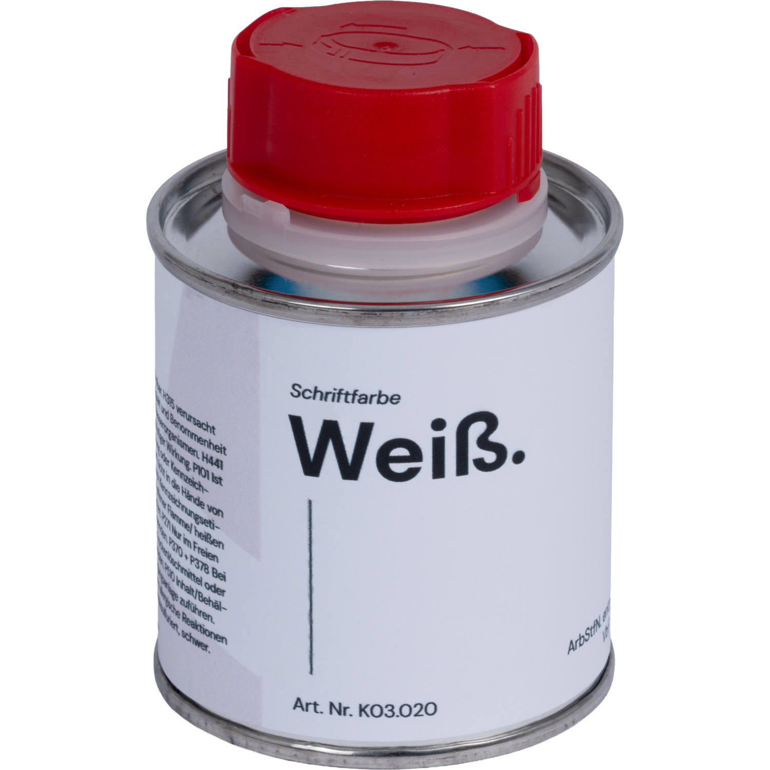König Schriftfarbe 125 ml | Weiß