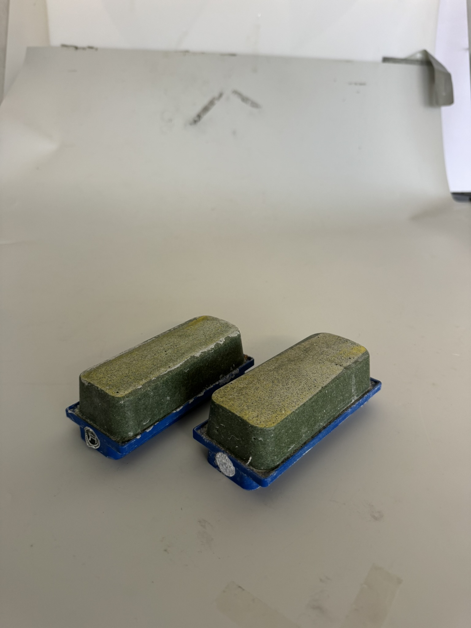 Set: 2x Schleifsegment ADR 140 mm Form Fickert | Korn 80 (gebraucht)