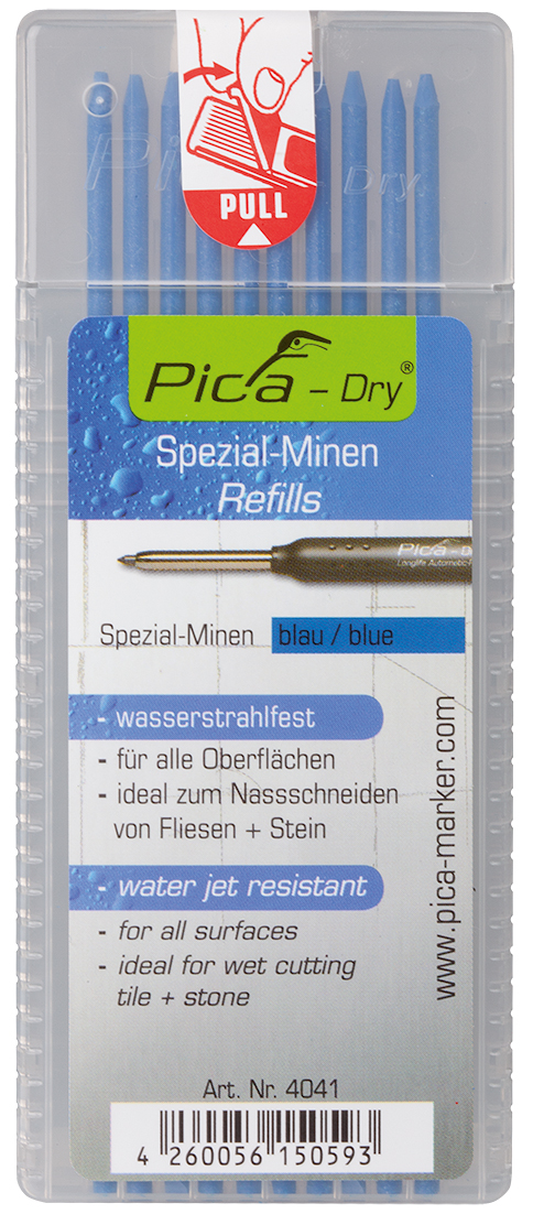 Ersatzminen Pica Dry Marker | Blau | Wasserstrahlfest Ersatzminen Pica Dry Marker | Blau | Wasserstrahlfest
