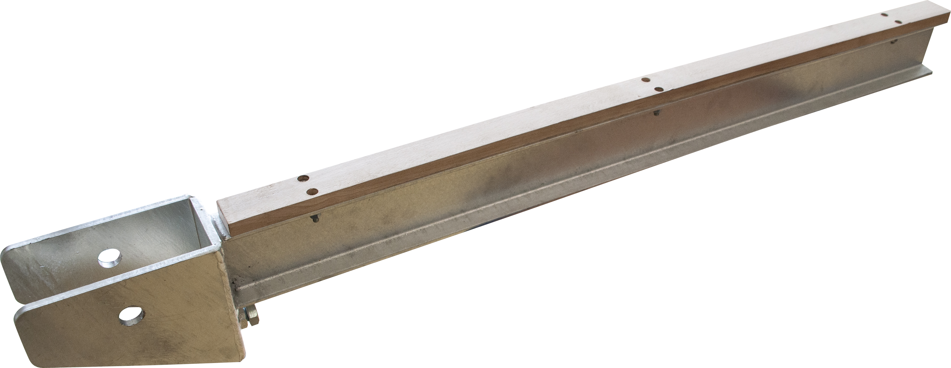 Kragarm für Kragarmregal verzinkt mit Holzauflage | Länge 1,1m Kragarm für Kragarmregal verzinkt mit Holzauflage | Länge 1,1m