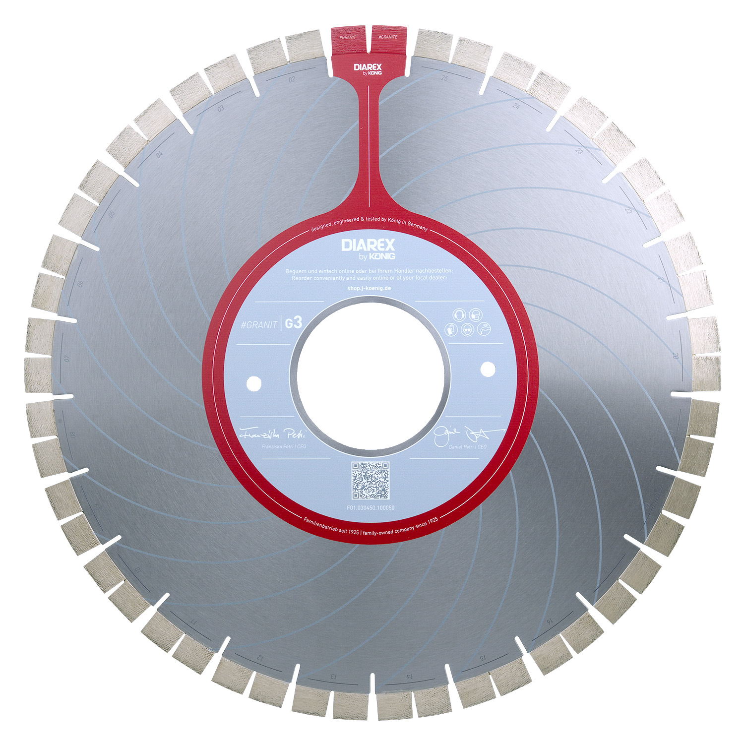 DIAREX blade G3 ø 450 mm | borehole 100 mm