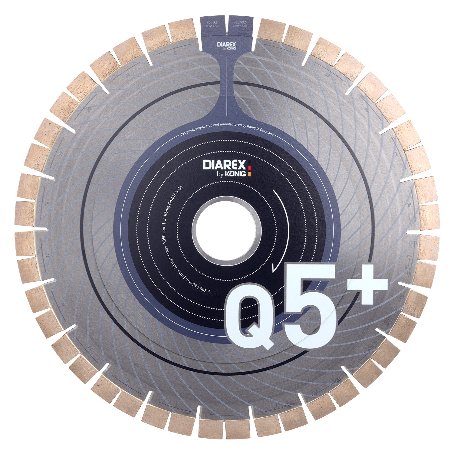 DIAREX Trennscheibe Q5 Plus ø 400 mm | Bohrung 60 mm
