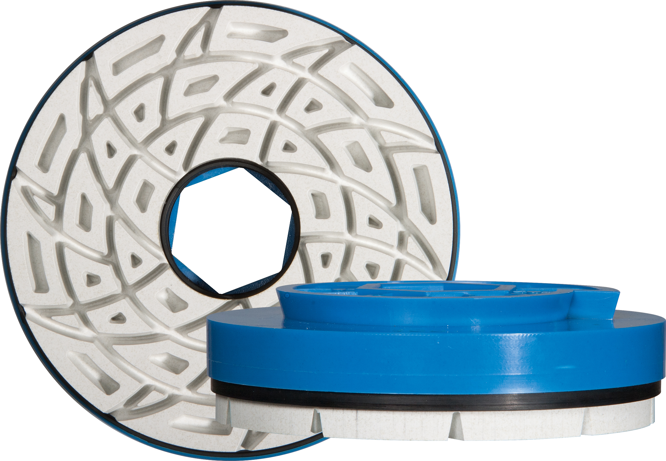 DIAREX Kantenschleifbelag Superwhite ø 130 mm | Korn 50 | SV-Flex