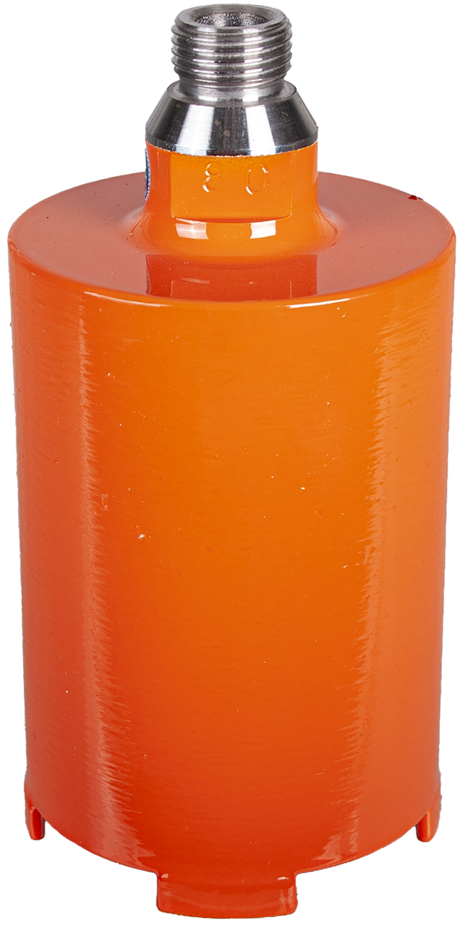 DIAREX Hohlbohrer Helix Orange ø 80 mm | Bohrtiefe 100 mm
