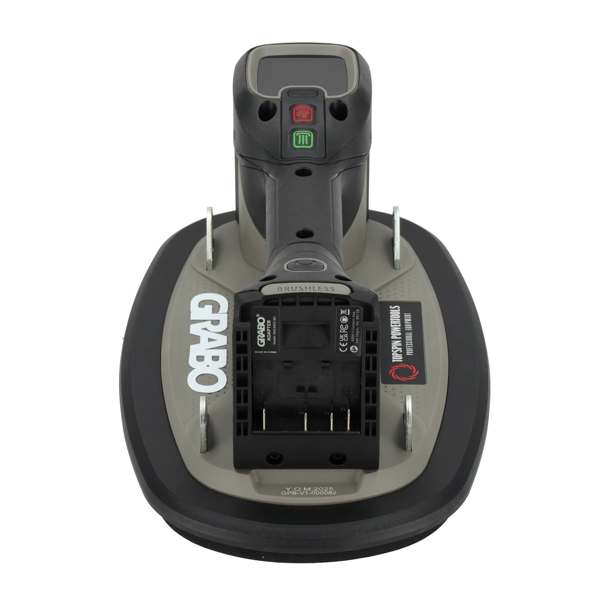 Adapterplatte Bosch Akku auf Nemo Grabo PRO BRUSHLESS