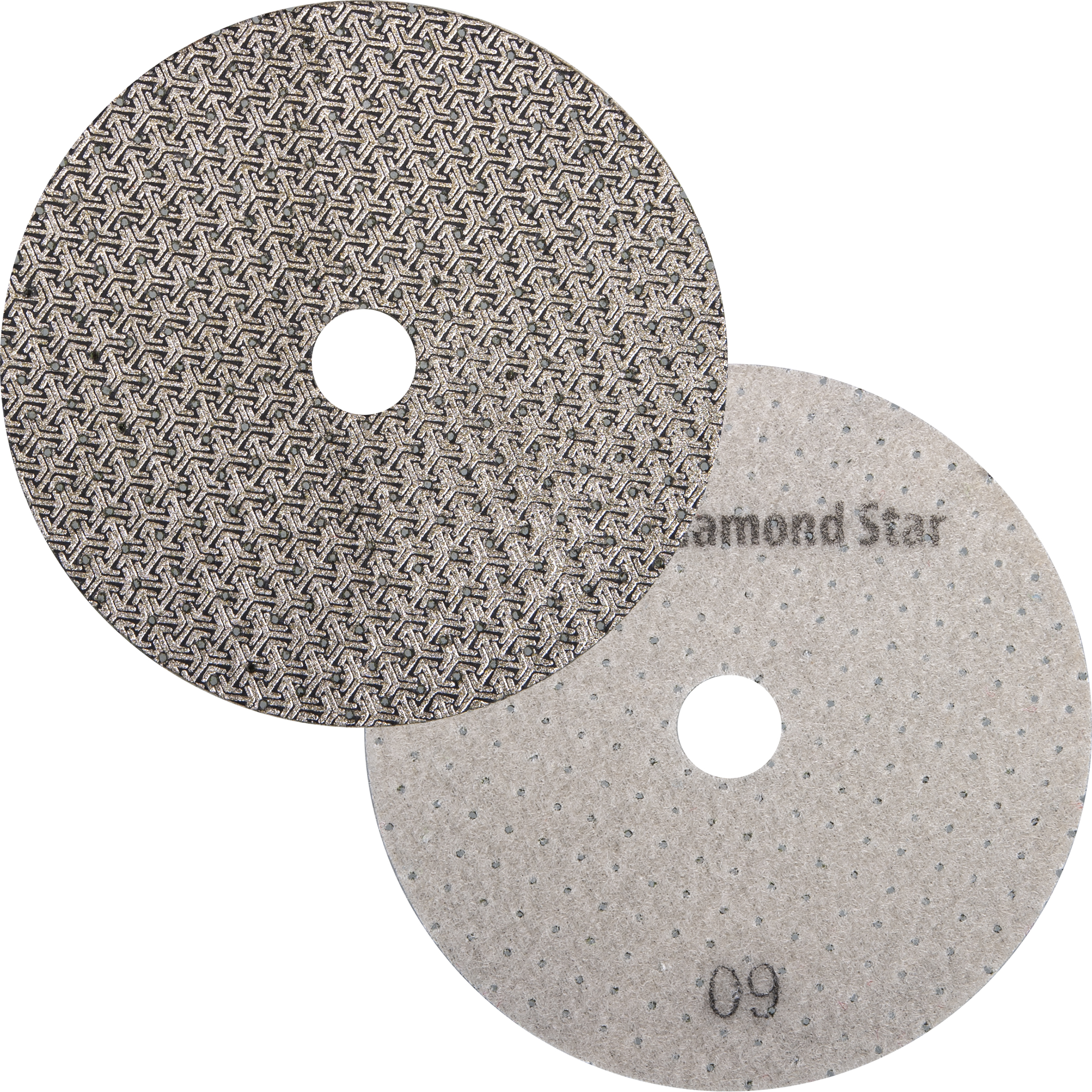 Schleifbelag Diamond Star ø 136 mm | Korn 60