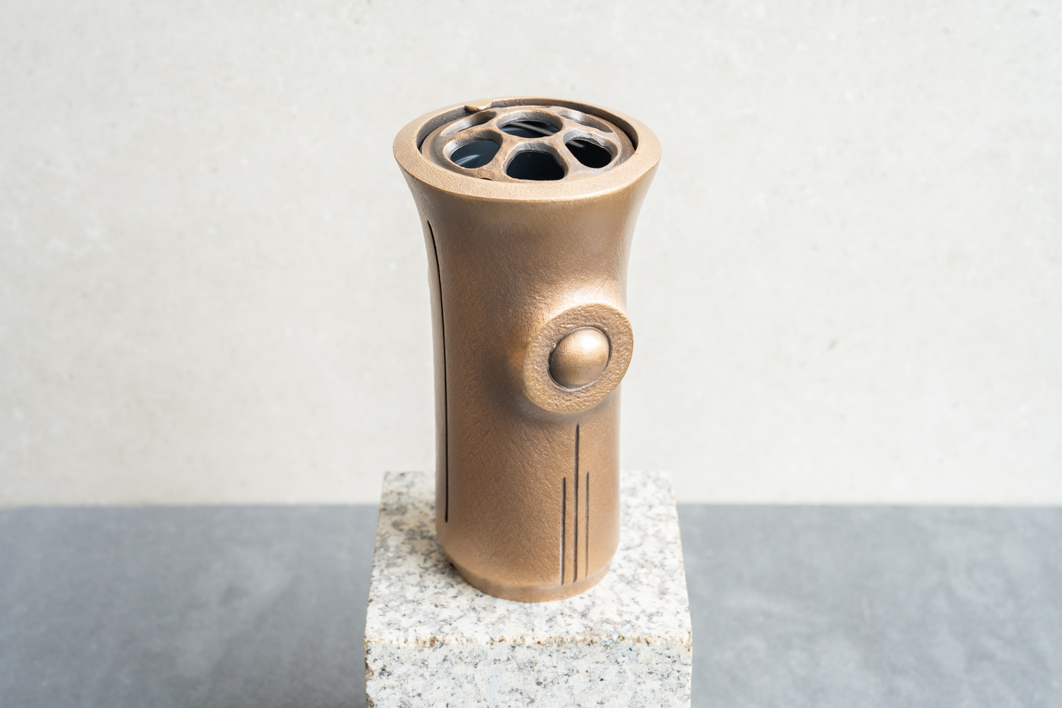 Vase 21 cm Bronze