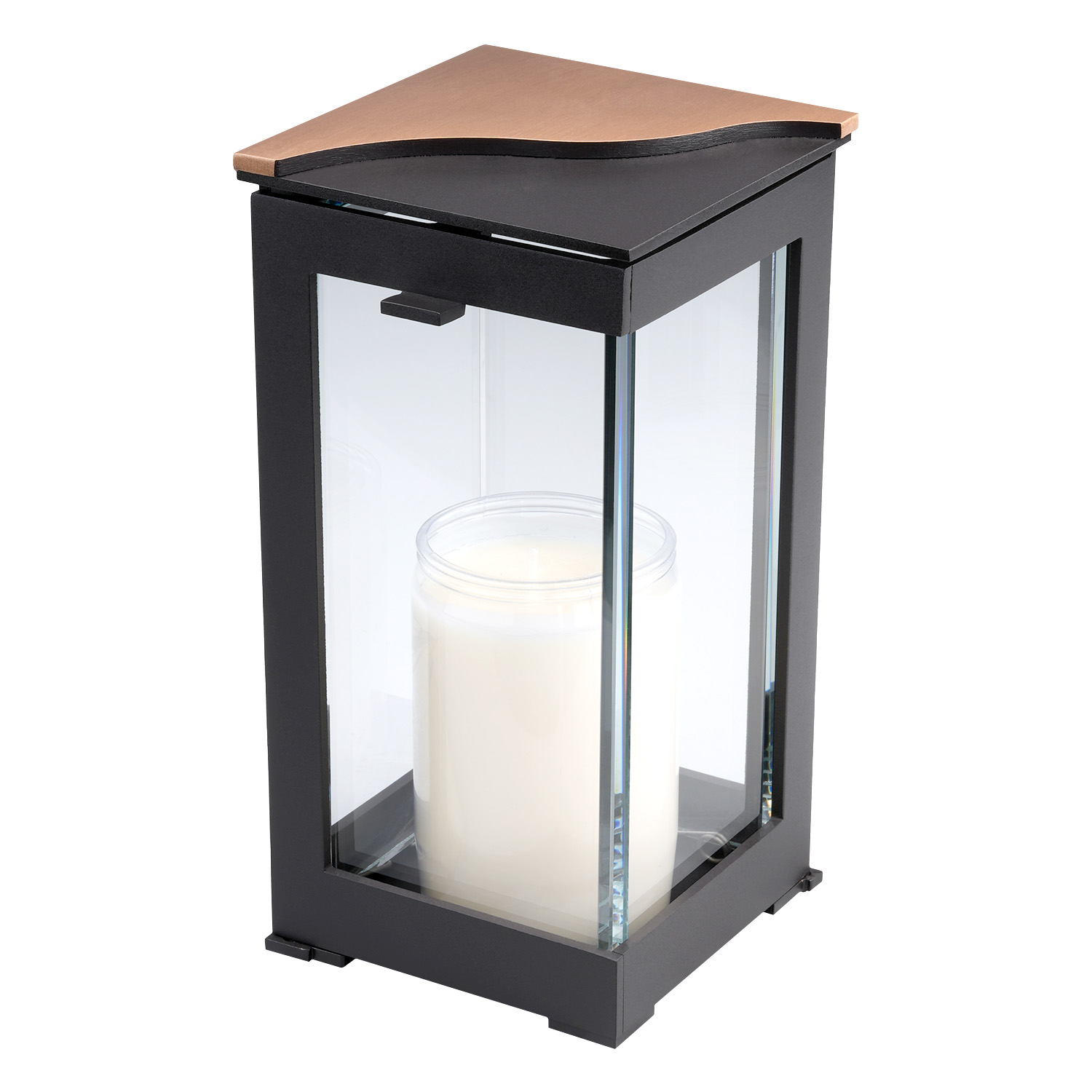 Laterne Welle 01006  | Bronze  | Höhe 20 cm Laterne Welle 01006  | Bronze  | Höhe 20 cm