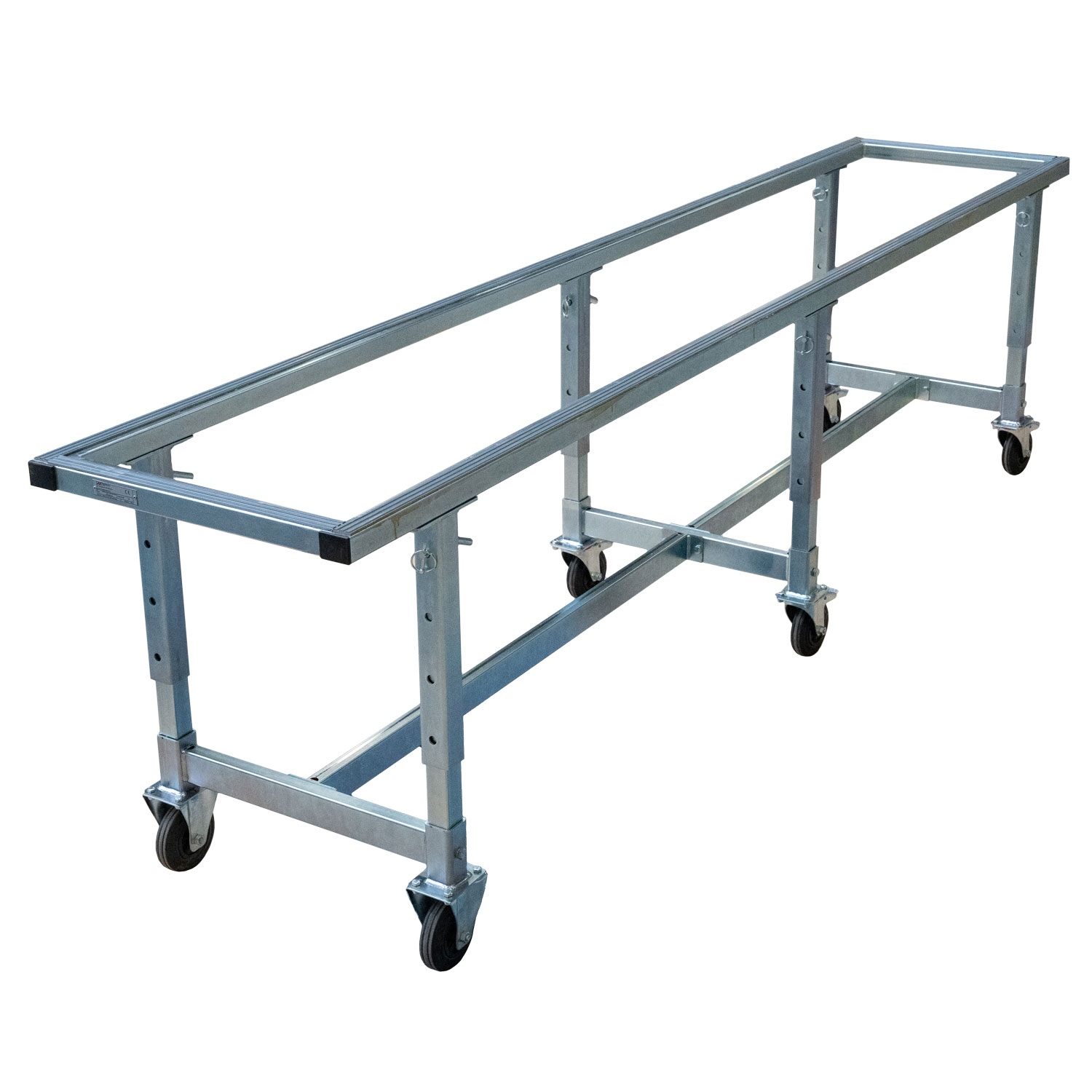 Arbeitswagen verzinkt | höhenverstellbar | 350kg | Länge 3m Arbeitswagen verzinkt | höhenverstellbar | 350kg | Länge 3m