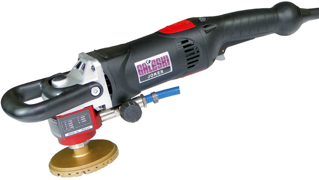 GALESKI Nass- Winkelschleifer Joker Maxi / 2 Vario