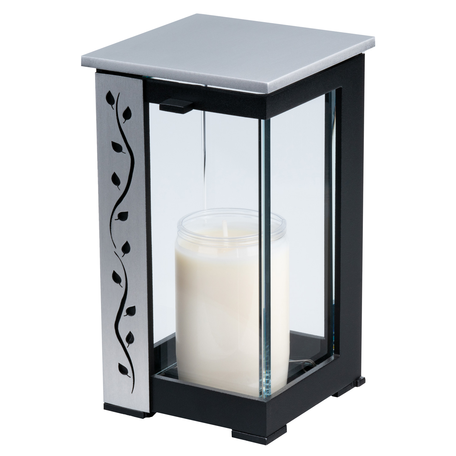 Laterne 01002 | Aluminium | dunkelgrau | 20 cm Laterne 01002 | Aluminium | dunkelgrau | 20 cm