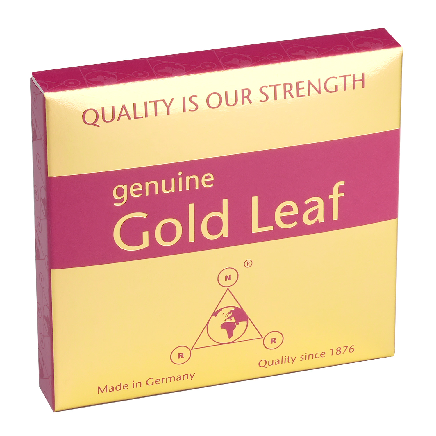 Blattgold 23 3/4 Karat | 80 x 80 mm | Normal | Buch | Standard Qualität Blattgold 23 3/4 Karat | 80 x 80 mm | Normal | Buch | Standard Qualität