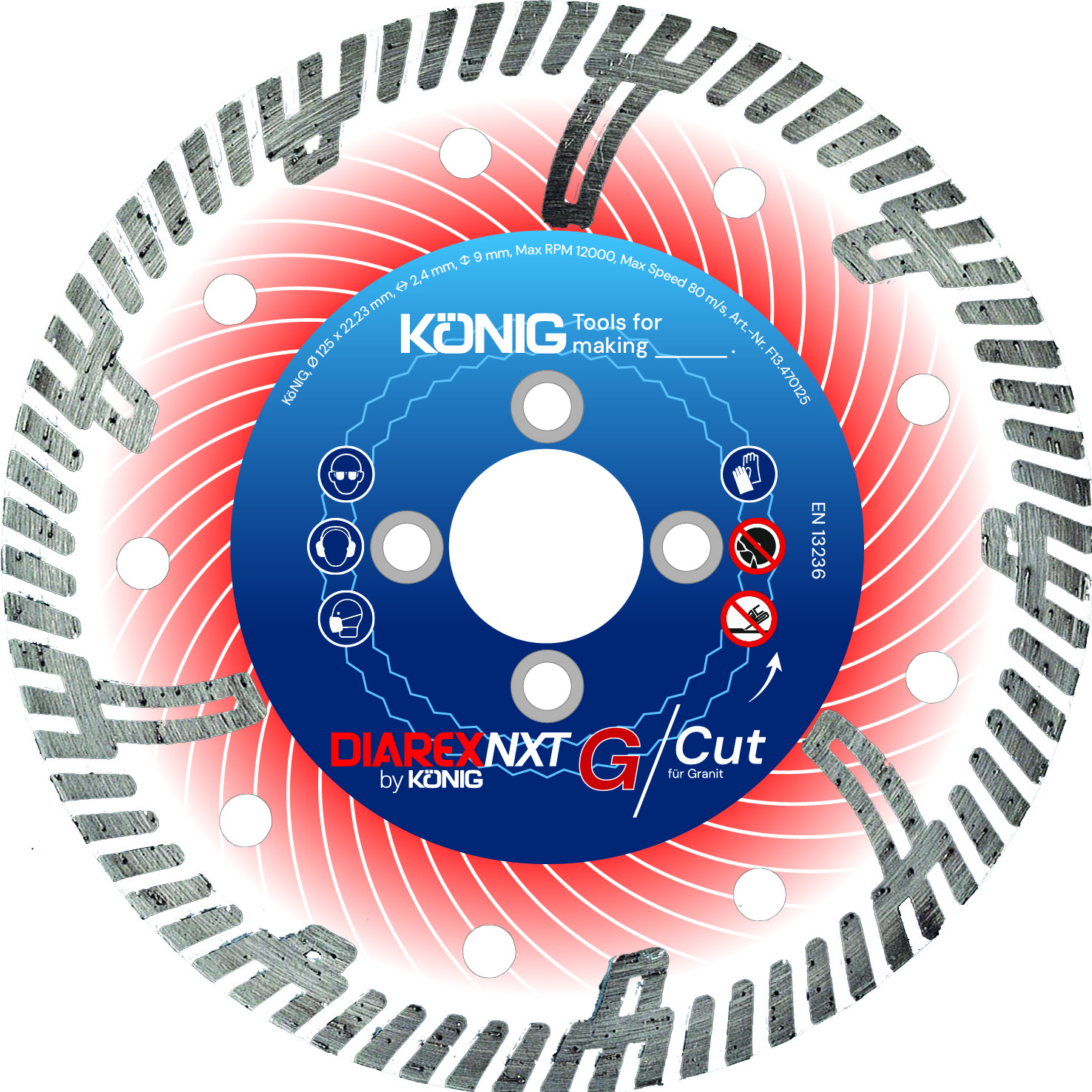 DIAREX NXT Trennscheibe G-Cut ø 125 mm