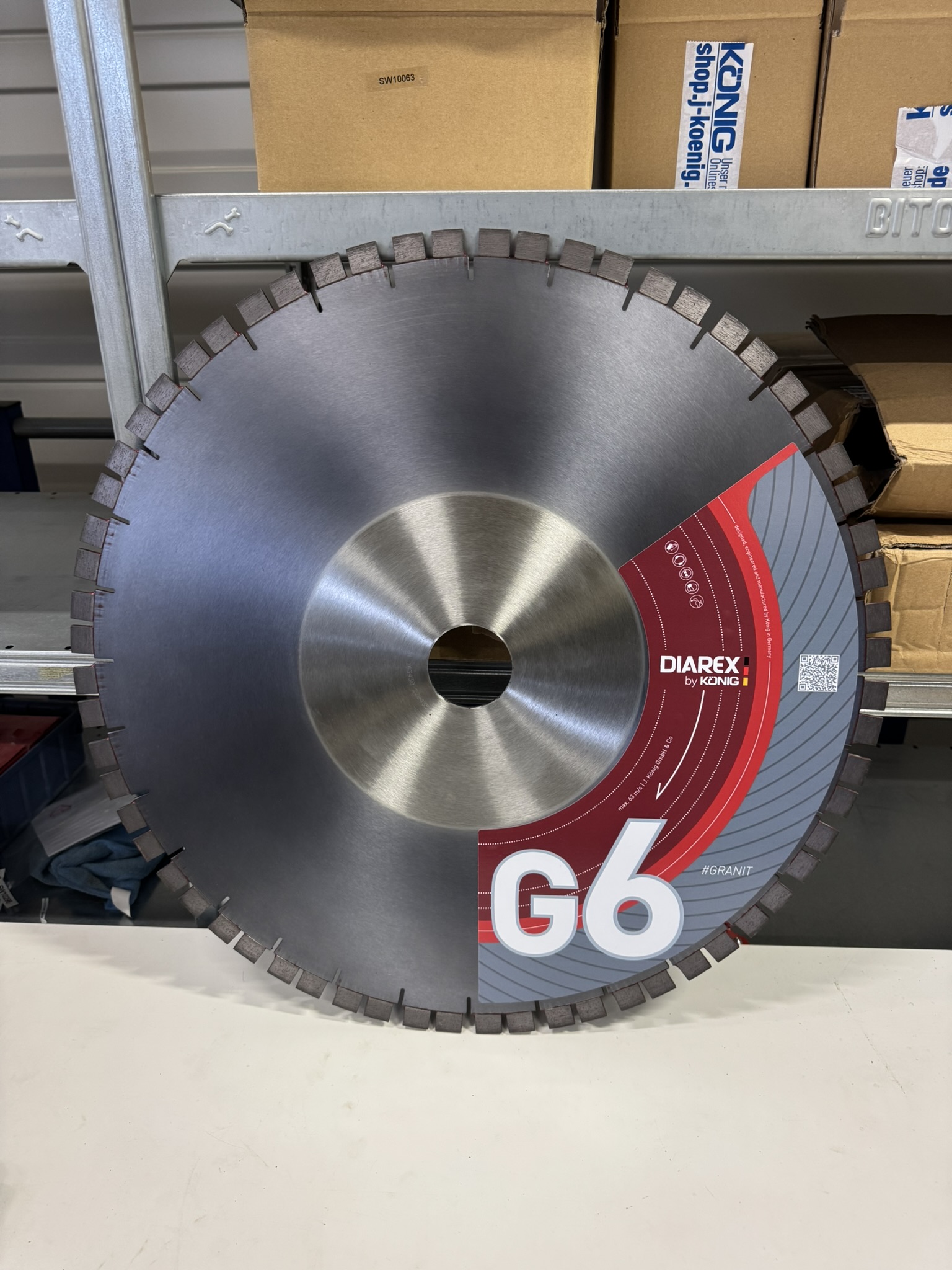 DIAREX Trennscheibe G6 ø 450 mm | Bohrung 60 mm (gebraucht)
