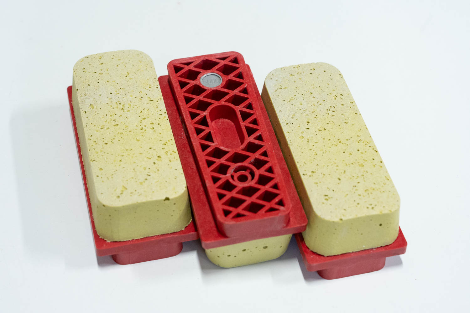 Set: 3x Schleifsegment ADR 140 mm Form Fickert | Korn 3000 (gebraucht) Set: 3x Schleifsegment ADR 140 mm Form Fickert | Korn 3000 (gebraucht)