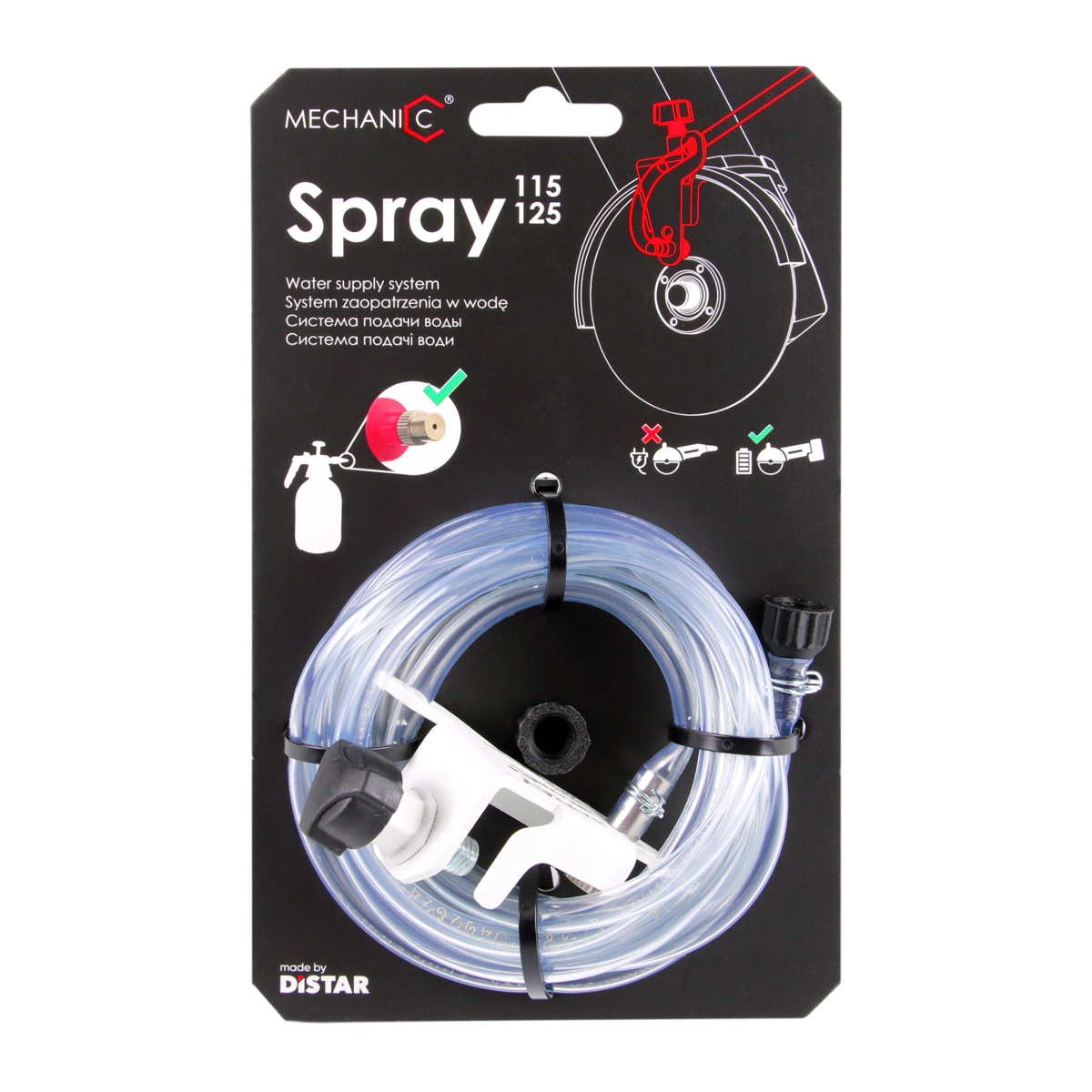 Wasserversorgungssystem Spray