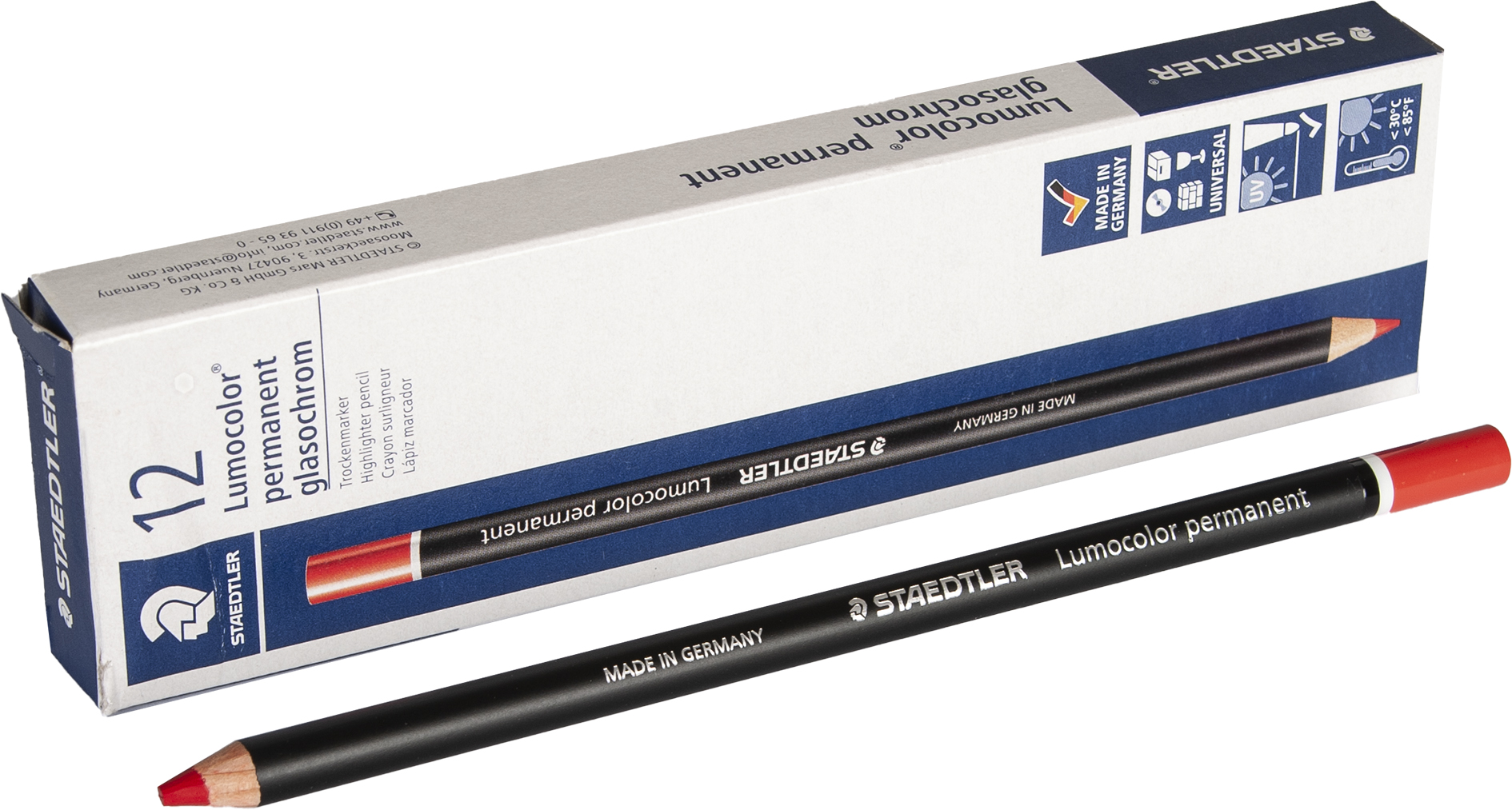 Ölstift Glasochrom | Rot Ölstift Glasochrom | Rot