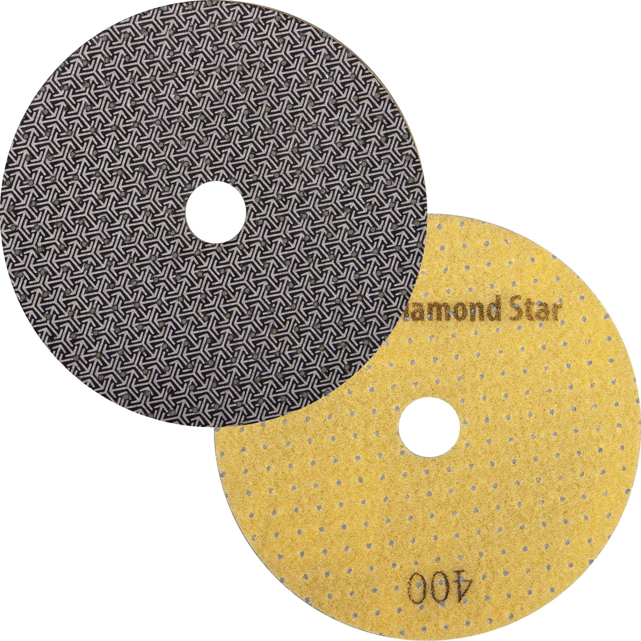 Schleifbelag Diamond Star ø 136 mm | Korn 400