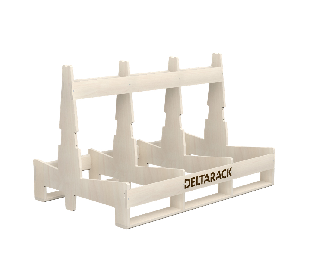 Deltarack Transportgestell Holz B3 1200 x 770 x 780 mm | 1000kg