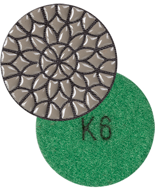 DIAREX Schleifbelag KS-Dry ø 50 mm | Korn 6
