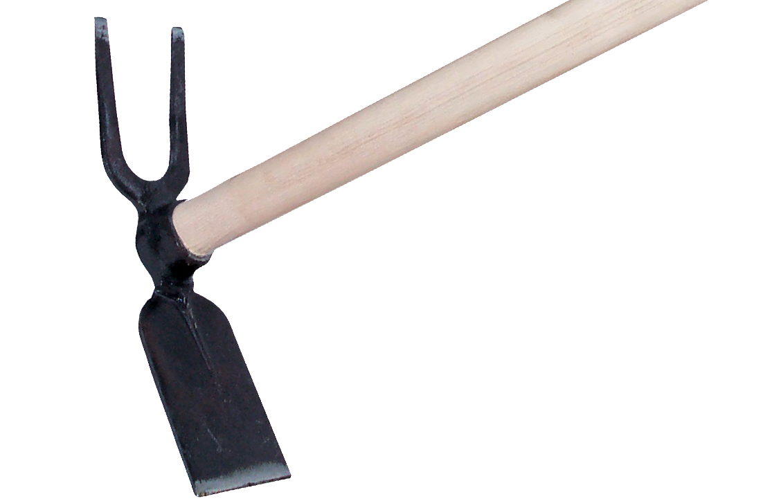 Staudenhacke kantig | 2 Zinken Staudenhacke kantig | 2 Zinken