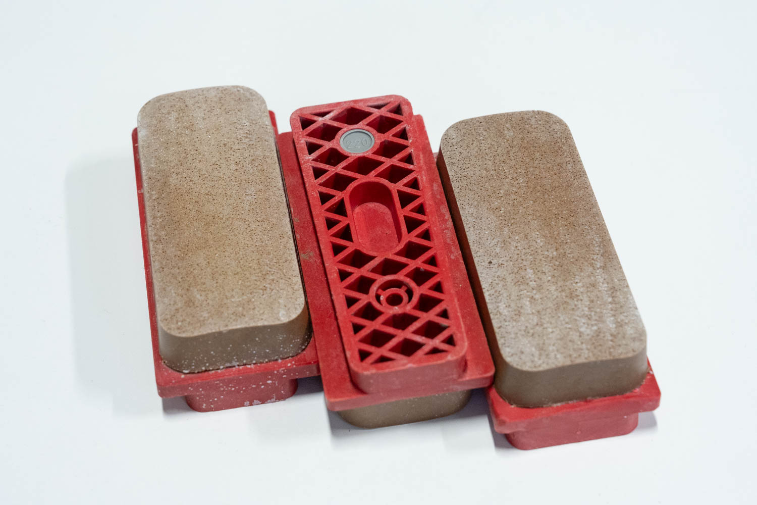 Set: 3x Schleifsegment ADR 140 mm Form Fickert | Korn 220 (gebraucht) Set: 3x Schleifsegment ADR 140 mm Form Fickert | Korn 220 (gebraucht)