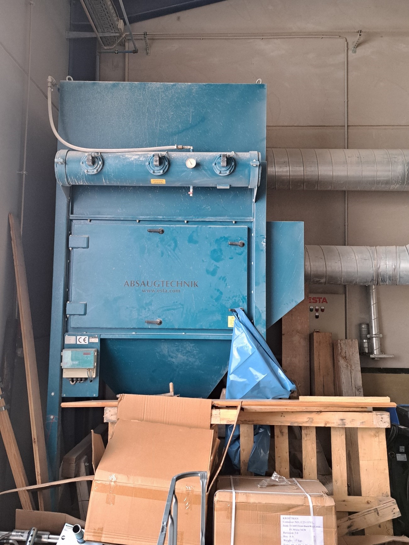 ESTA-Arbeitsplatzentstauber Dustex P90 (gebraucht) ESTA-Arbeitsplatzentstauber Dustex P90 (gebraucht)