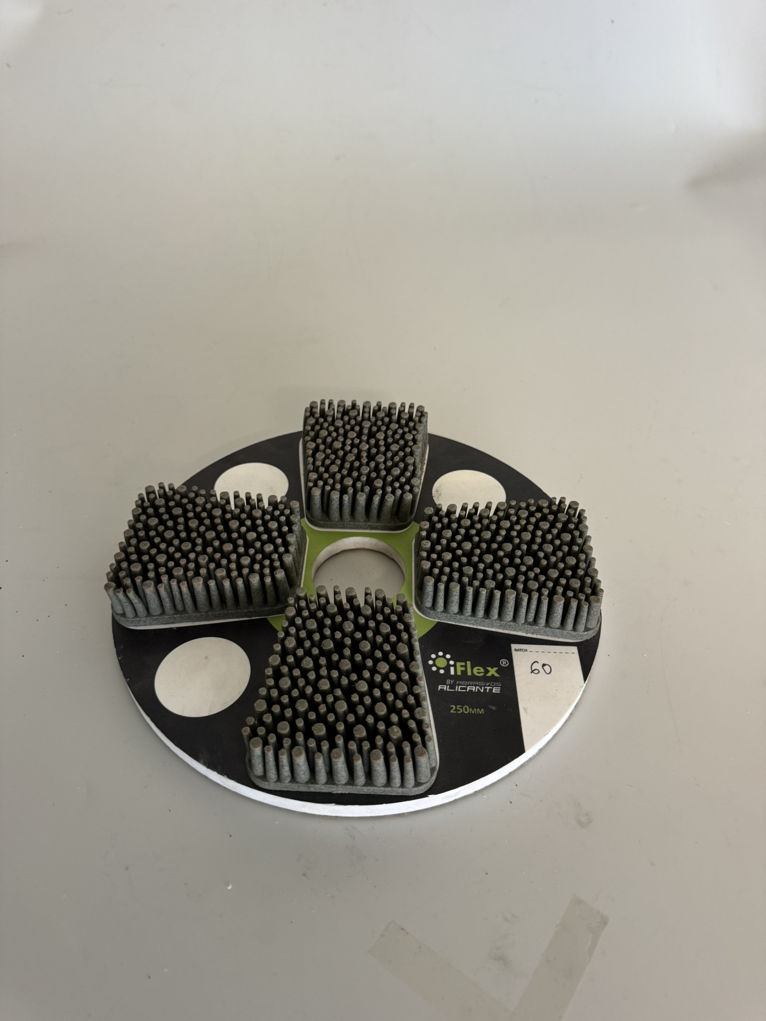 i-Flex Satinierbürste ø 250 mm | Klett | Korn 60 (gebraucht)