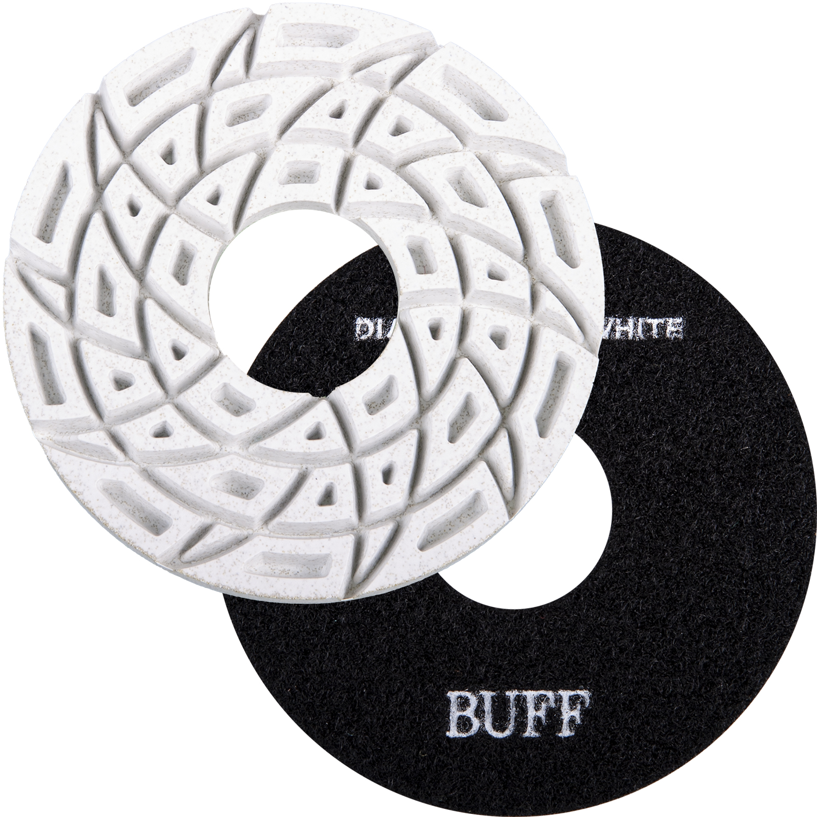 DIAREX Kantenschleifbelag Superwhite ø 130 mm | Polierer | Klett