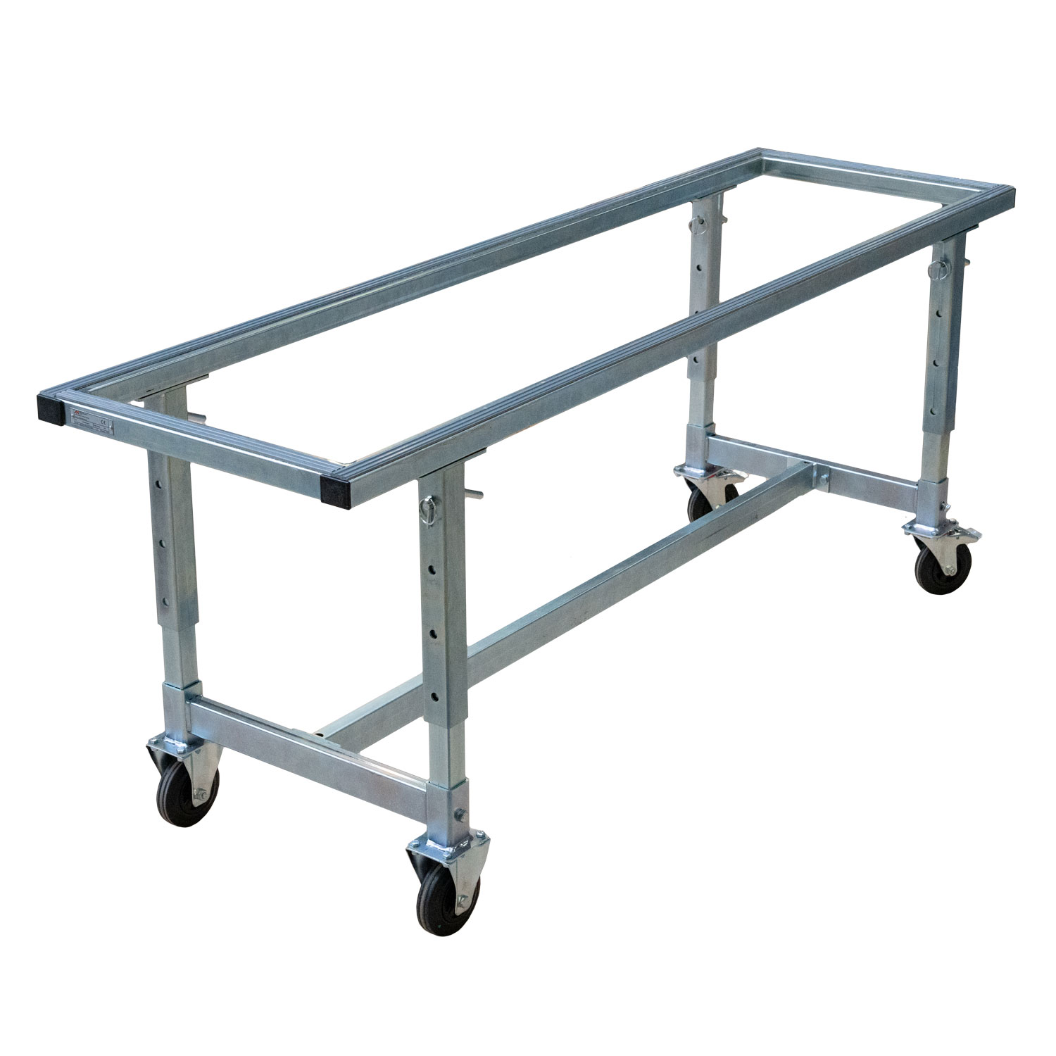 Arbeitswagen verzinkt | höhenverstellbar | 350kg | Länge 2m Arbeitswagen verzinkt | höhenverstellbar | 350kg | Länge 2m