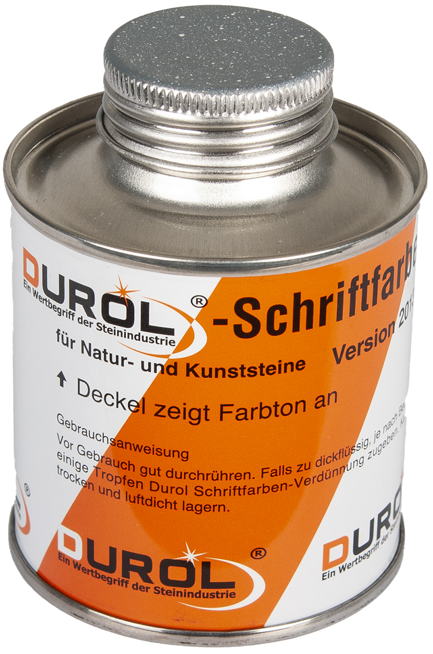 Durol Schriftfarbe 100 ml | Dunkelgrau Durol Schriftfarbe 100 ml | Dunkelgrau