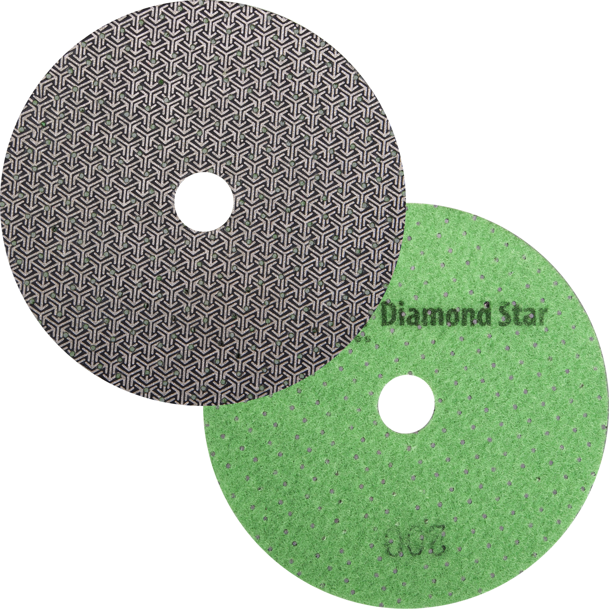 Schleifbelag Diamond Star ø 136 mm | Korn 200