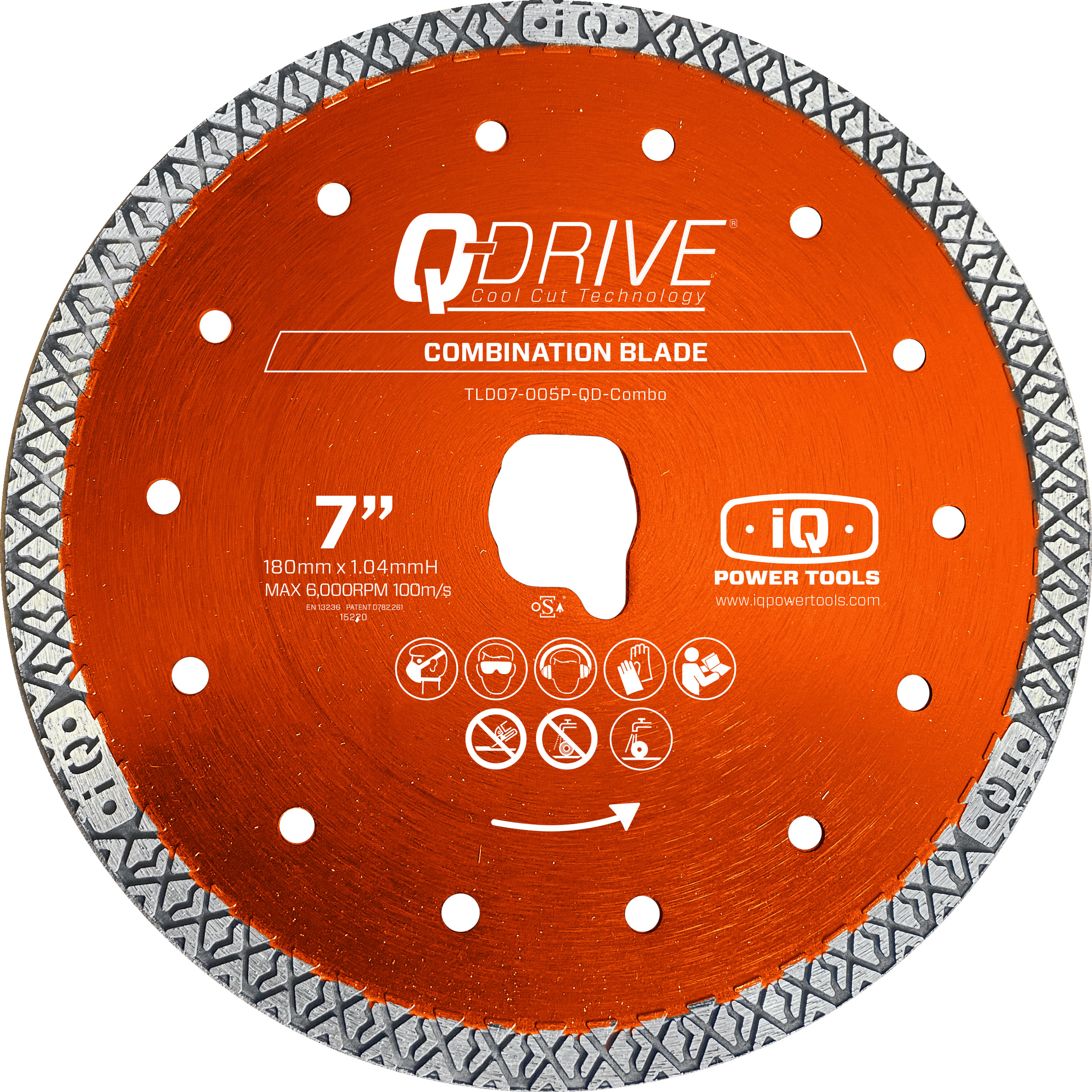 Trennscheibe Universal Q-Drive  ø180 mm