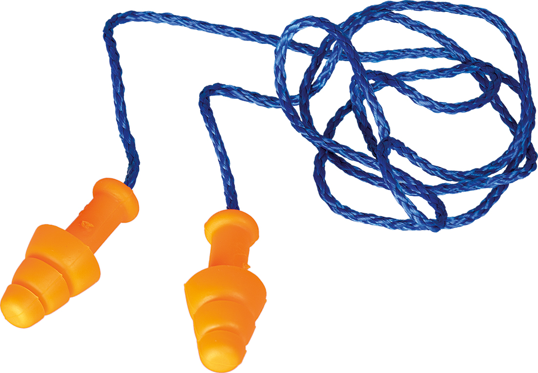 Gehörstöpsel Mehrweg mit Band |1 Paar Gehörstöpsel Mehrweg mit Band |1 Paar