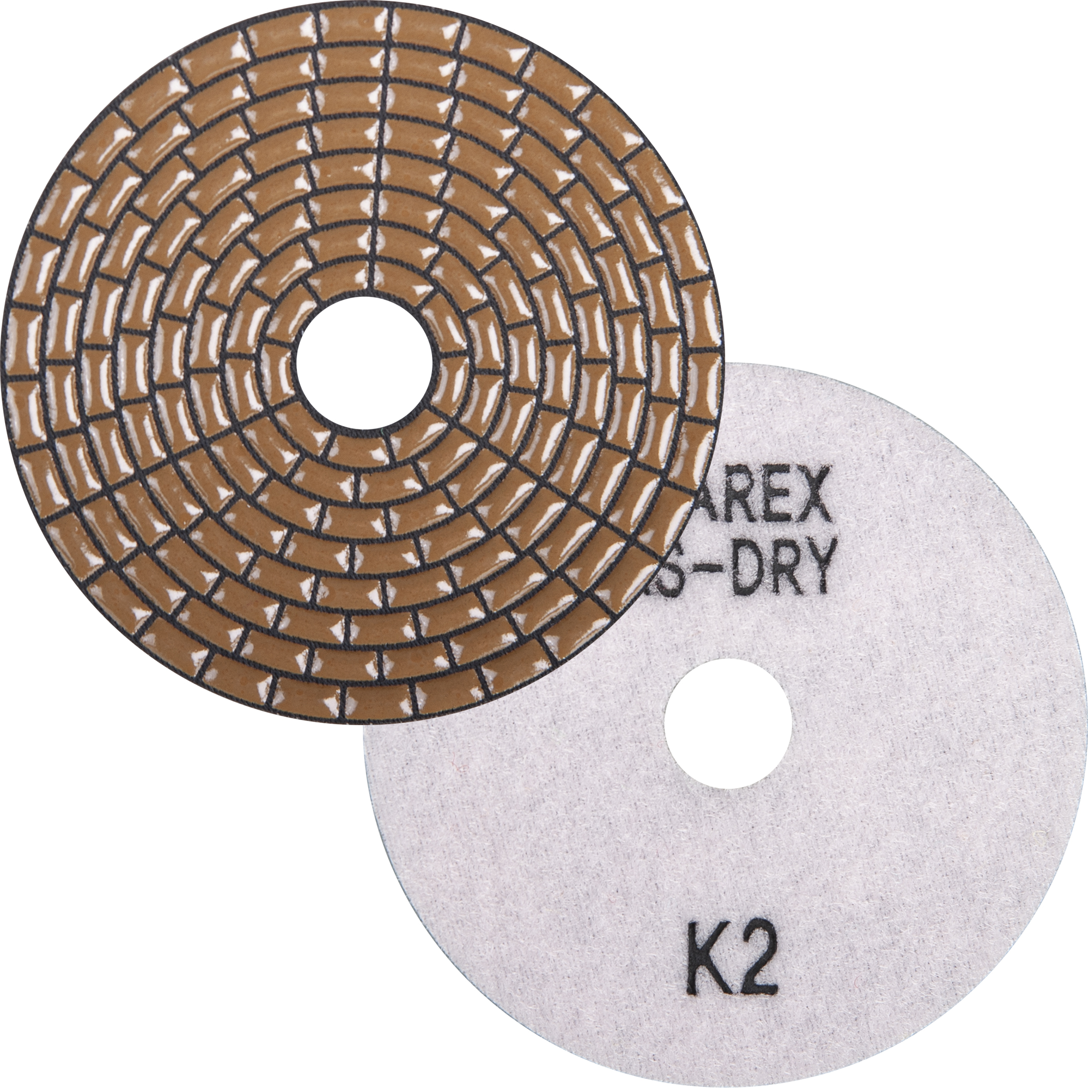 DIAREX Schleifbelag KS-Dry ø 100 mm | Korn 2