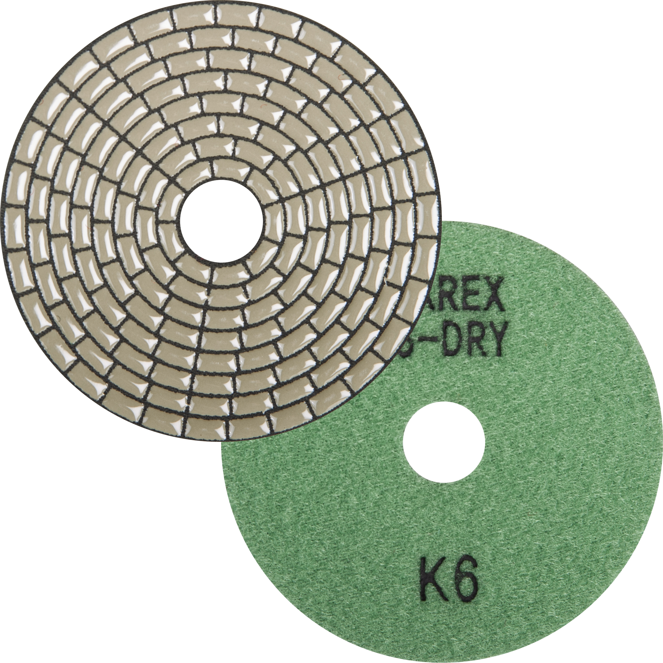 DIAREX Schleifbelag KS-Dry ø 100 mm | Korn 6