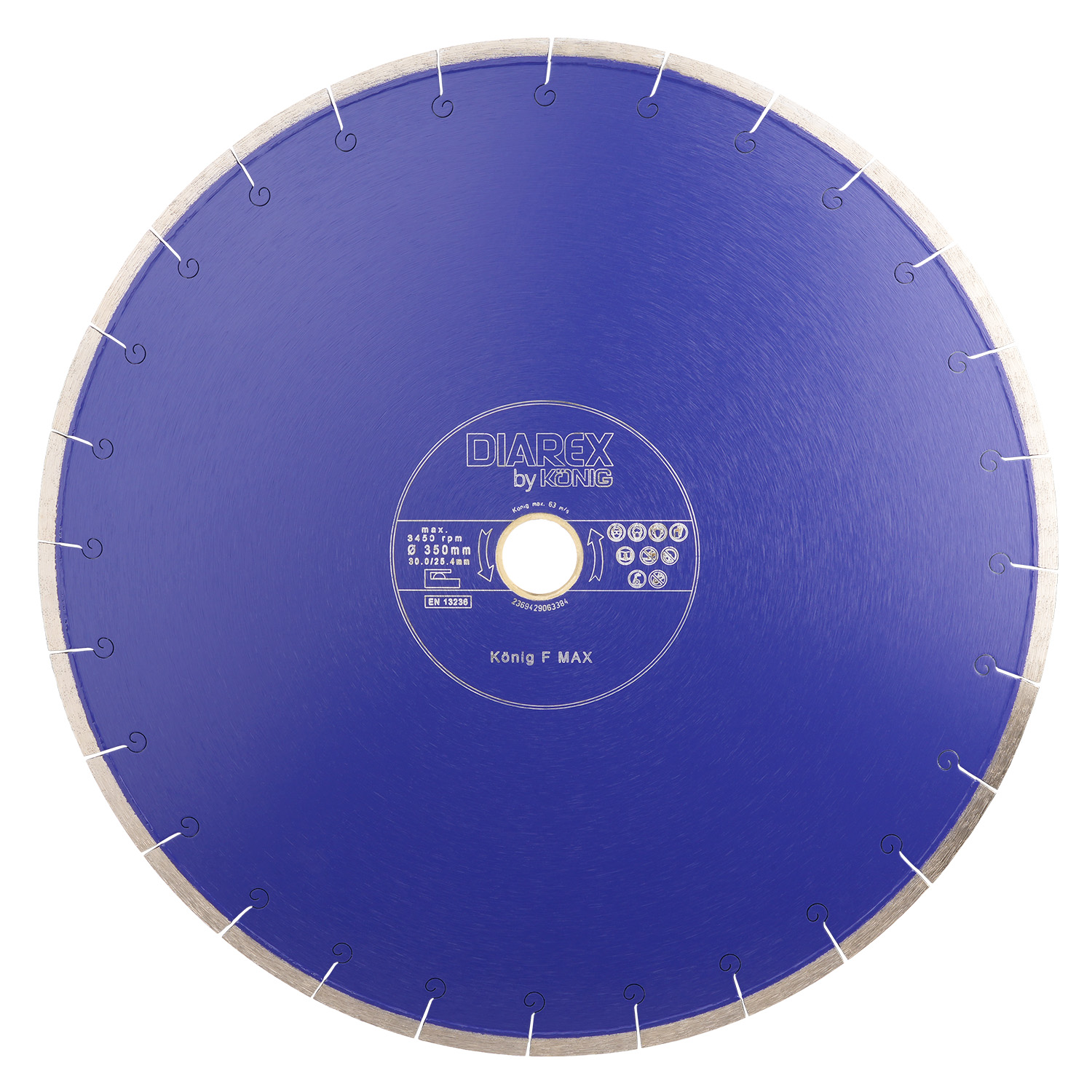 DIAREX Trennscheibe Feinsteinzeug ø 350 mm DIAREX Trennscheibe Feinsteinzeug ø 350 mm