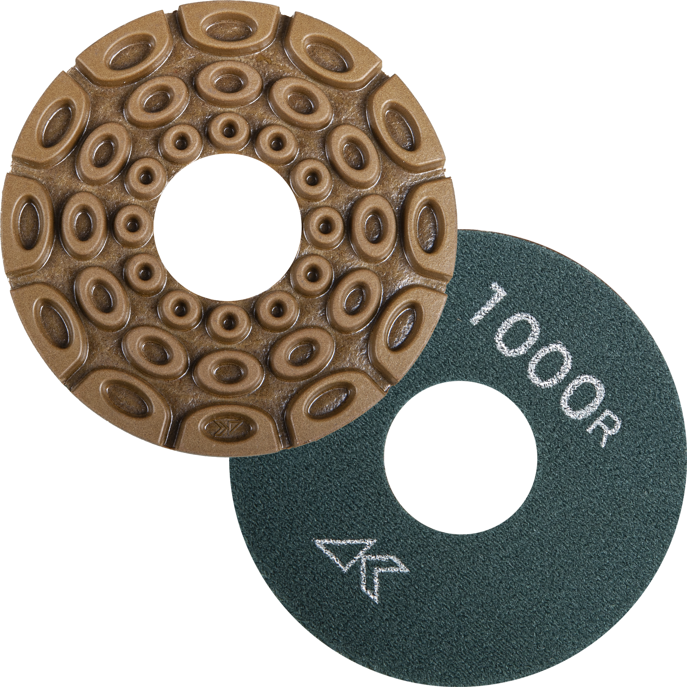 Schleifbelag Twincur EG2 ø 125 mm | Korn 1000 | Klett