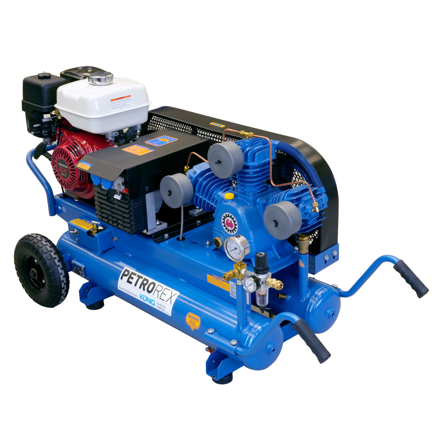 Kompressor Petrorex mit Stromerzeuger Kompressor Petrorex mit Stromerzeuger