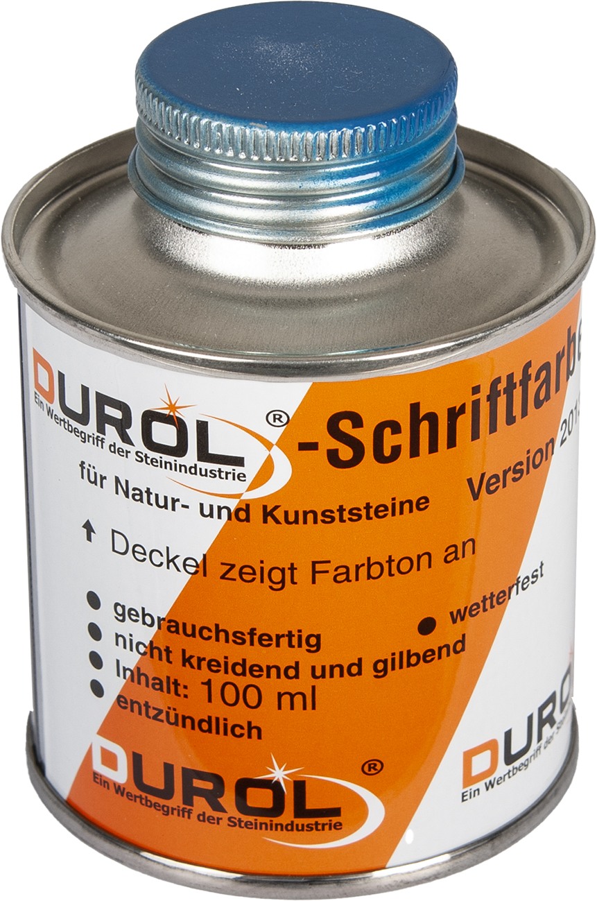 Durol Schriftfarbe 100 ml | Blau Durol Schriftfarbe 100 ml | Blau