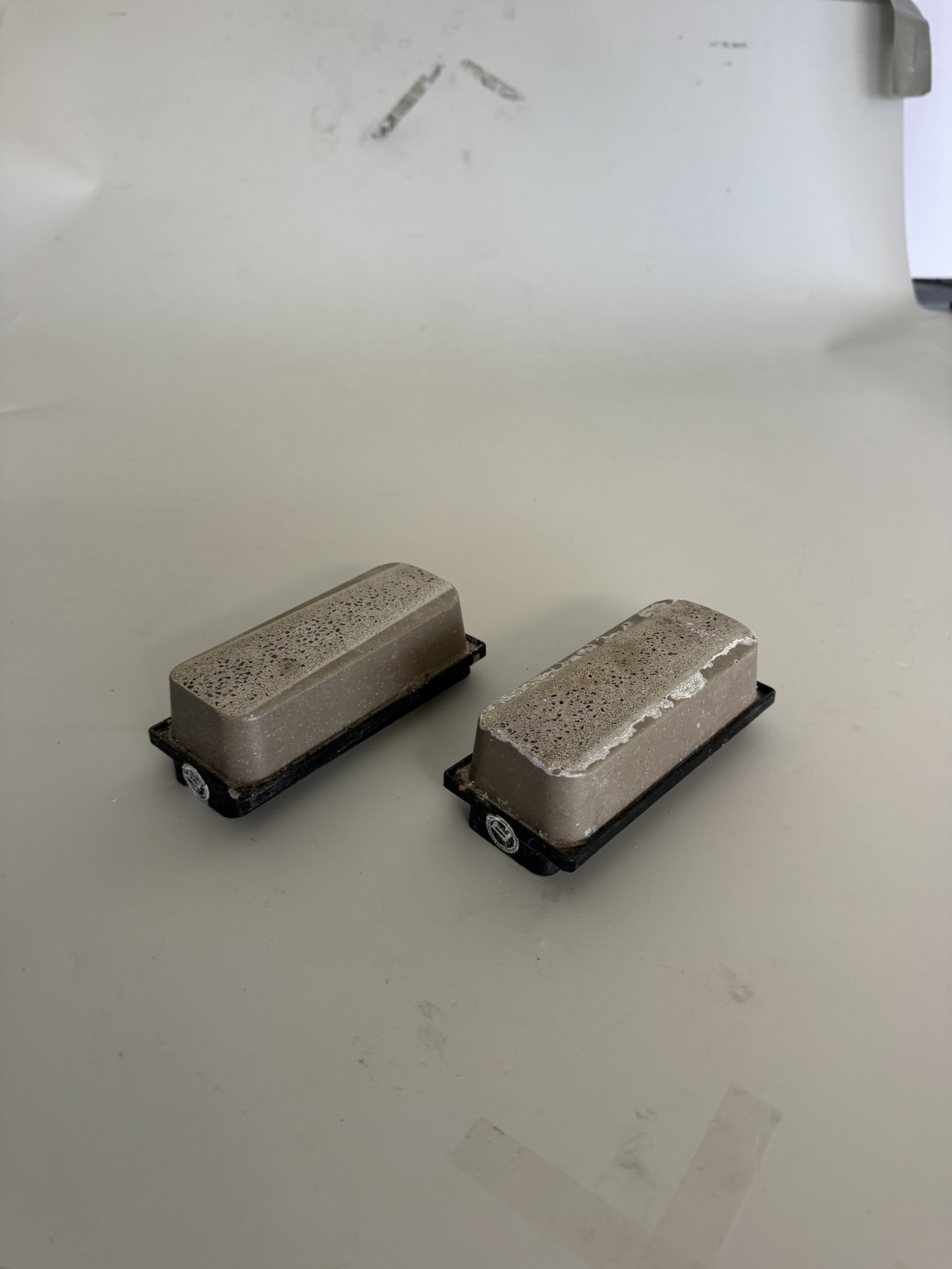 Set: 2x Schleifsegment ADR 140 mm Form Fickert | Korn 400 (gebraucht)