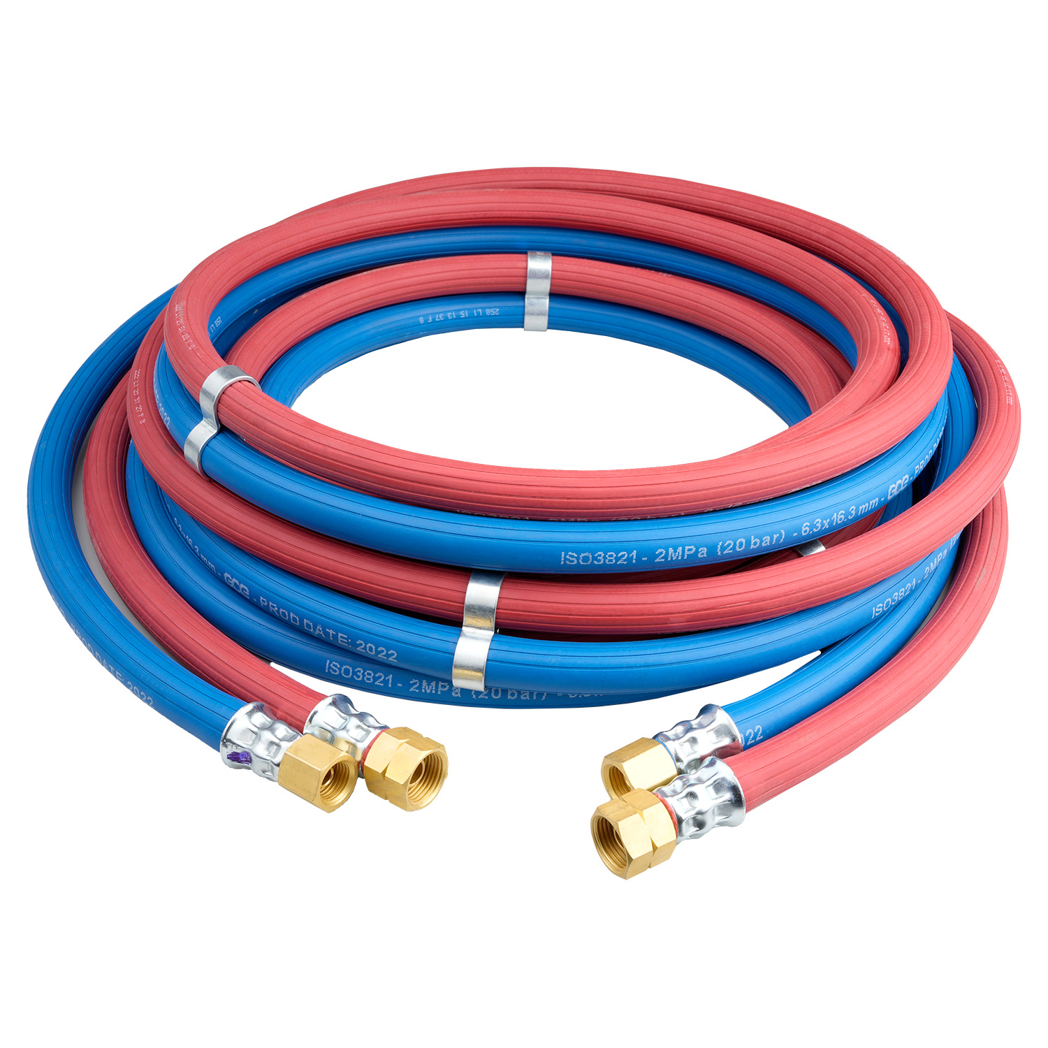 Schlauchpaket Sauerstoff/Azetylen 10 m Schlauchpaket Sauerstoff/Azetylen 10 m