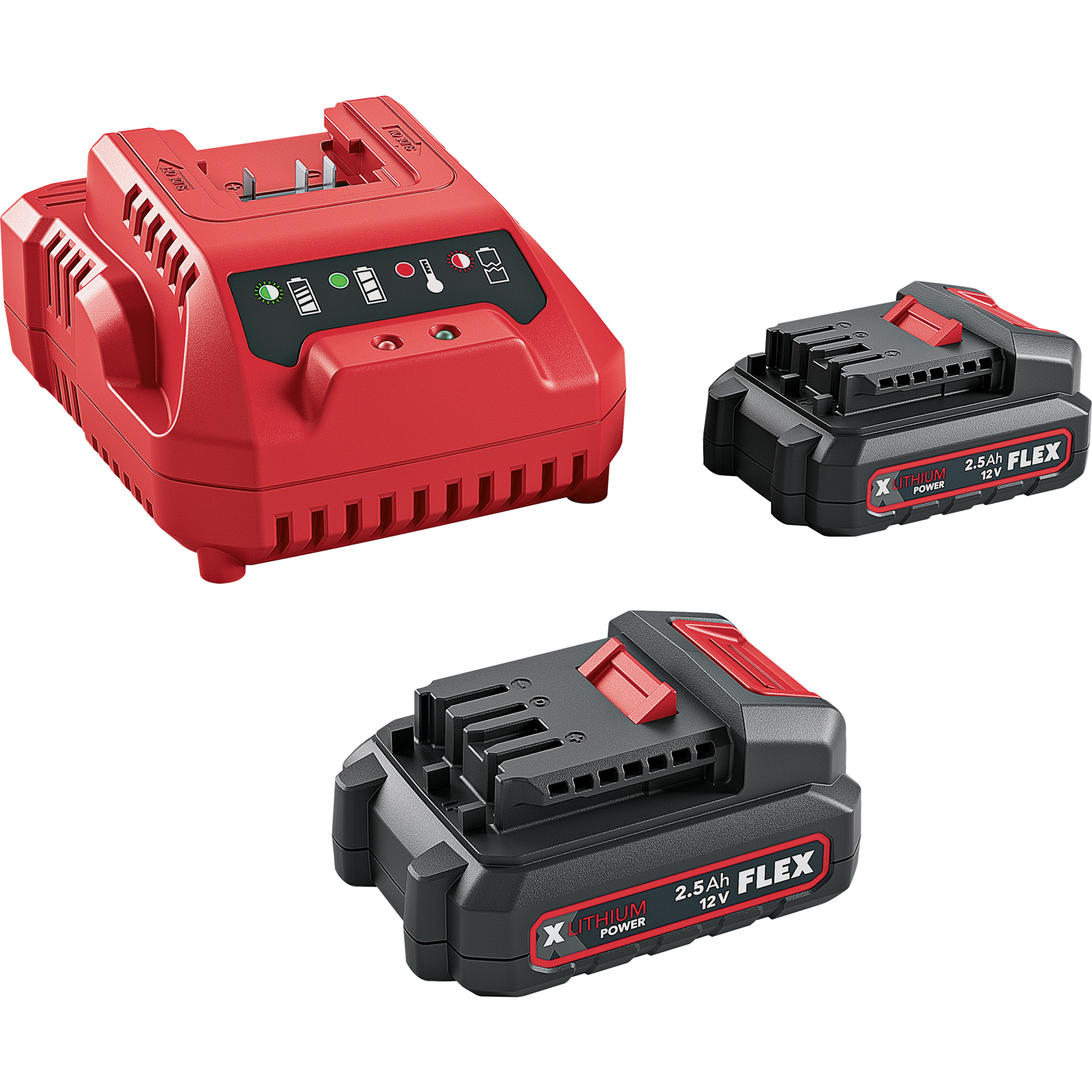 FLEX Akku Basis POWER 12-22 Q | Set | 12Volt