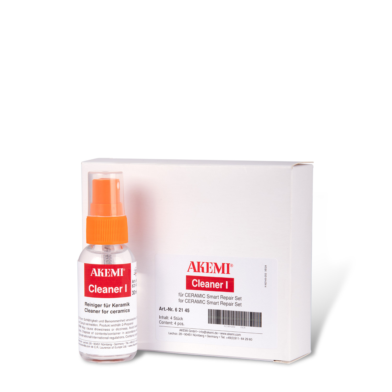 Akemi Cleaner I | 30ml | CERAMIC Smart Repair Set