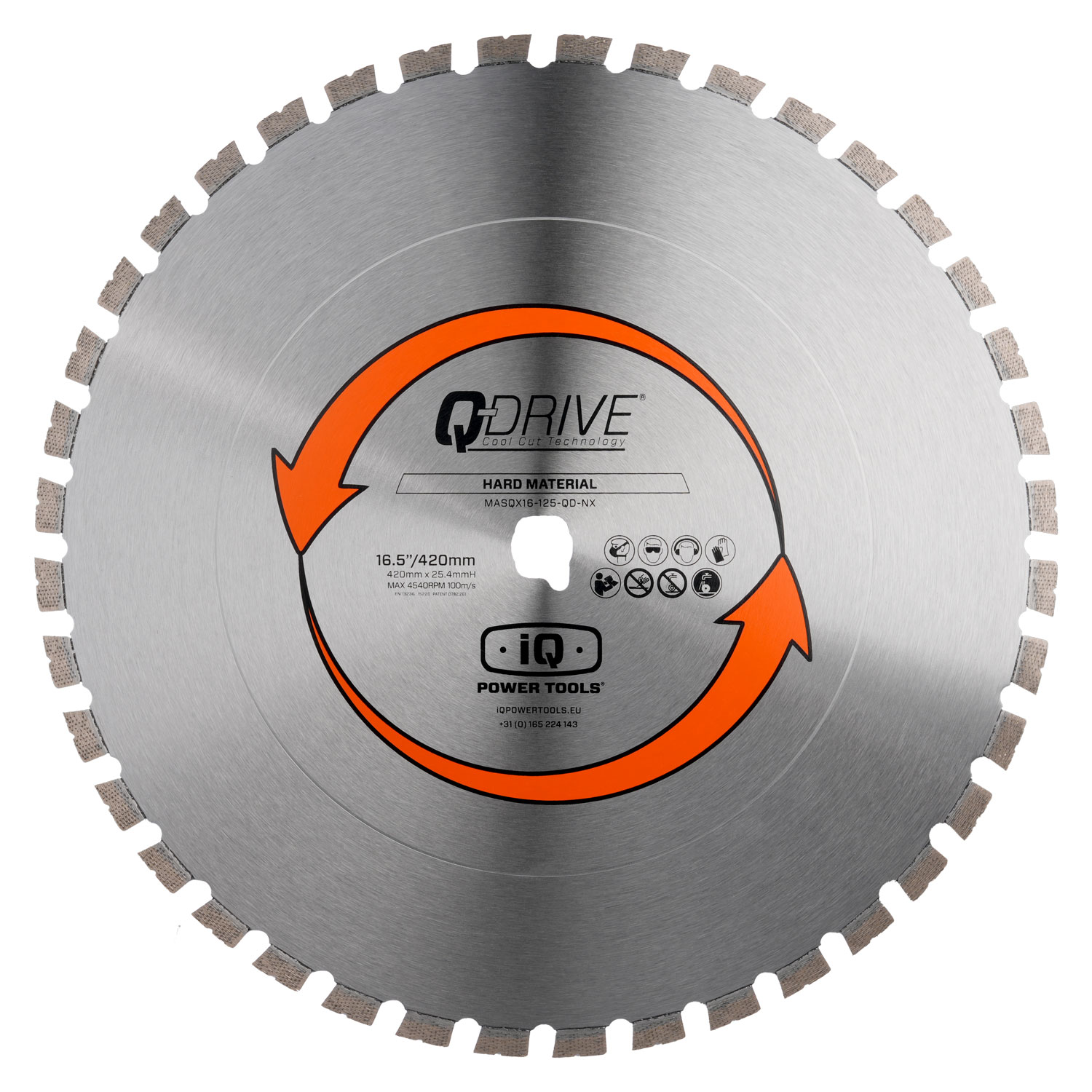 Trennscheibe Q-Drive NX ø 420 mm | super harte Materialien Trennscheibe Q-Drive NX ø 420 mm | super harte Materialien