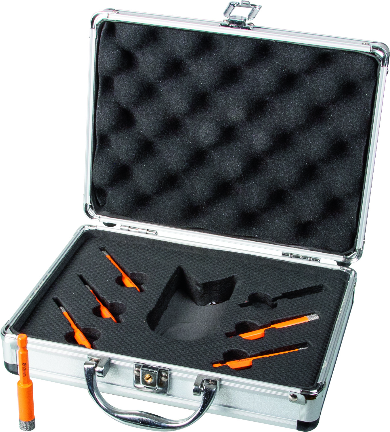 DIAREX Bohrkronen König F Set | Bitaufnahme