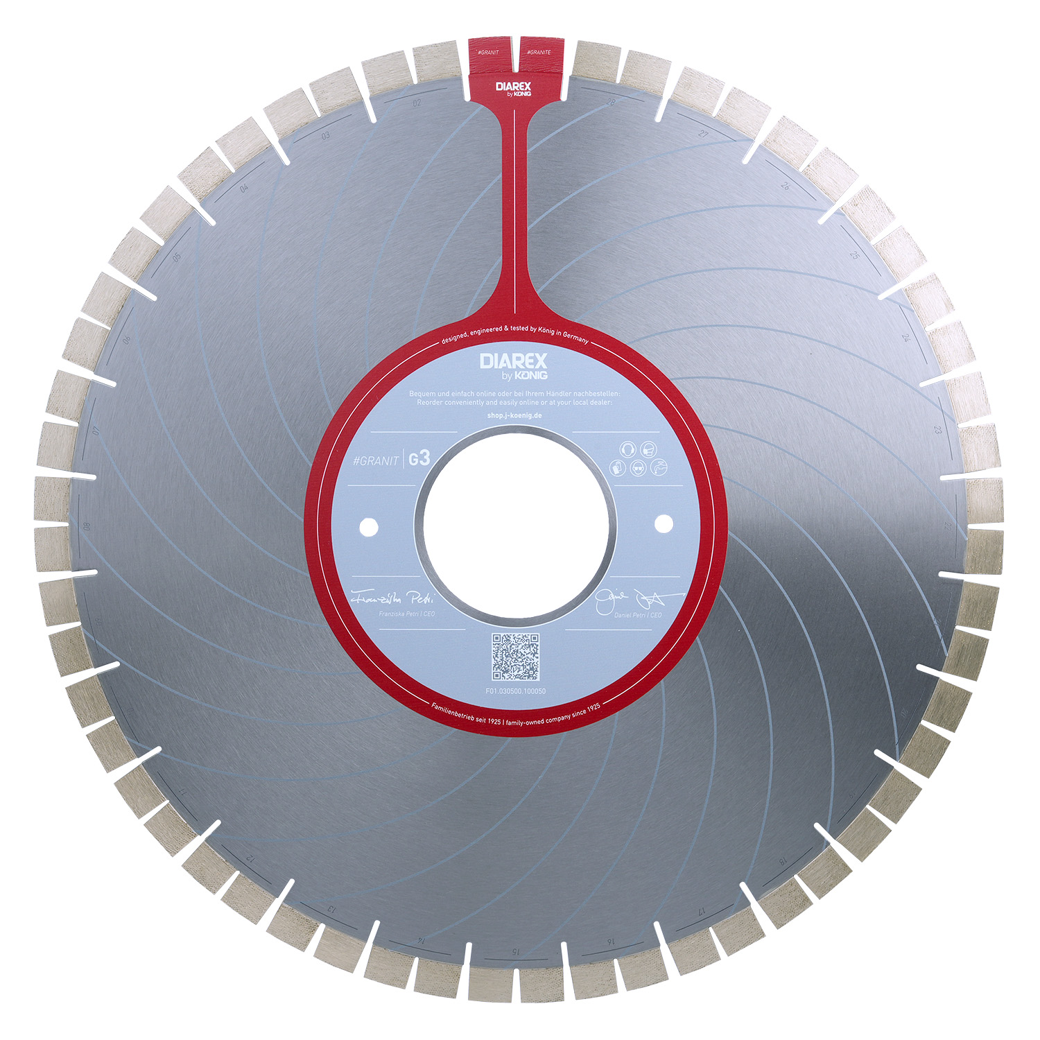 DIAREX blade G3 ø 500 mm | borehole 100 mm