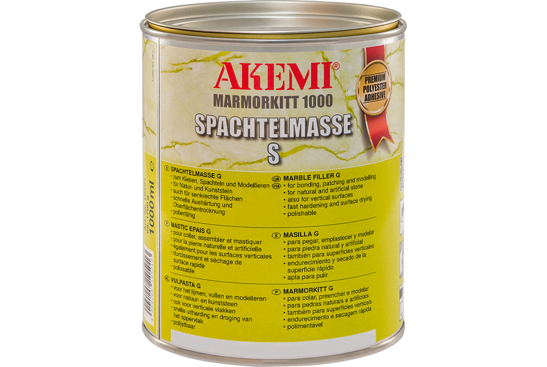 Akemi Marmorkitt 1000 S | jurahell | 1000 ml Akemi Marmorkitt 1000 S | jurahell | 1000 ml